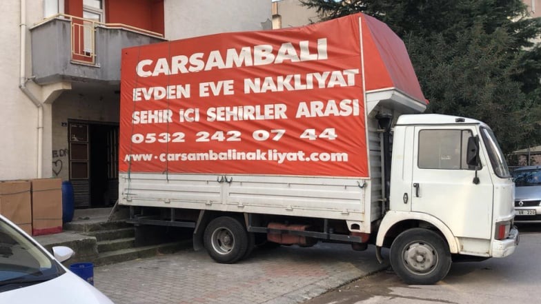 Evdeneve Taşıma Kamyonet