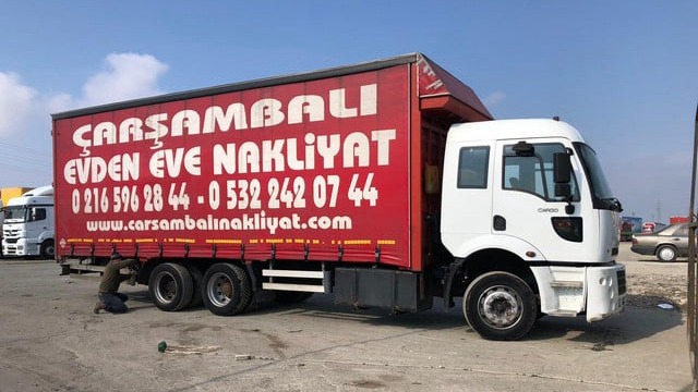 Evden eve Nakliye Eşya Nakliya Kamyonu